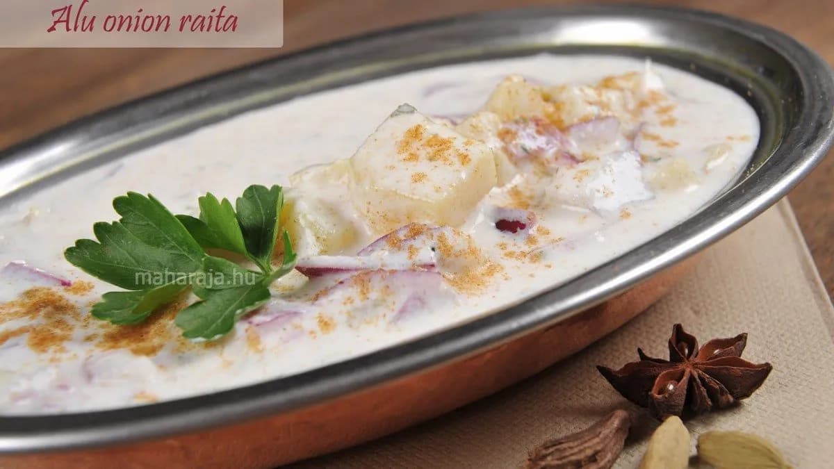 Alu Onion Raita