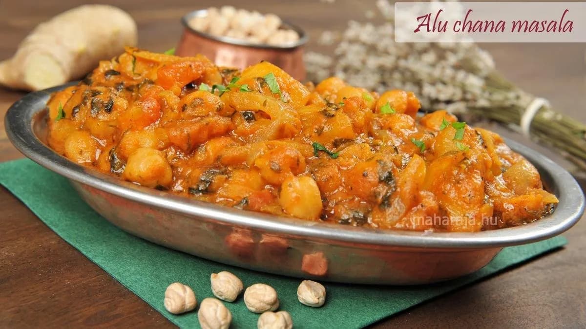 Alu Chana Masala