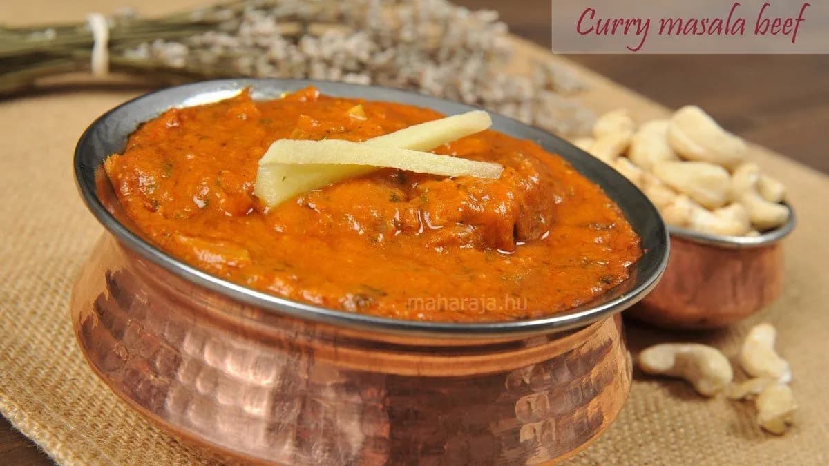 Curry Masala Beef