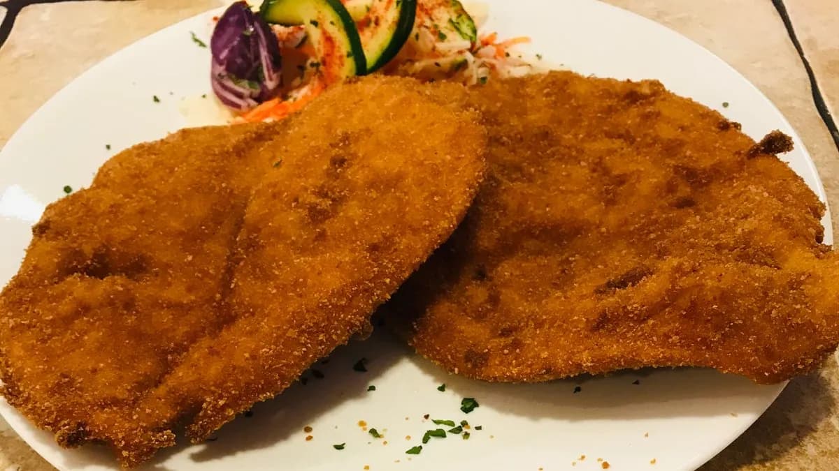 Dupla rántott csirkemell