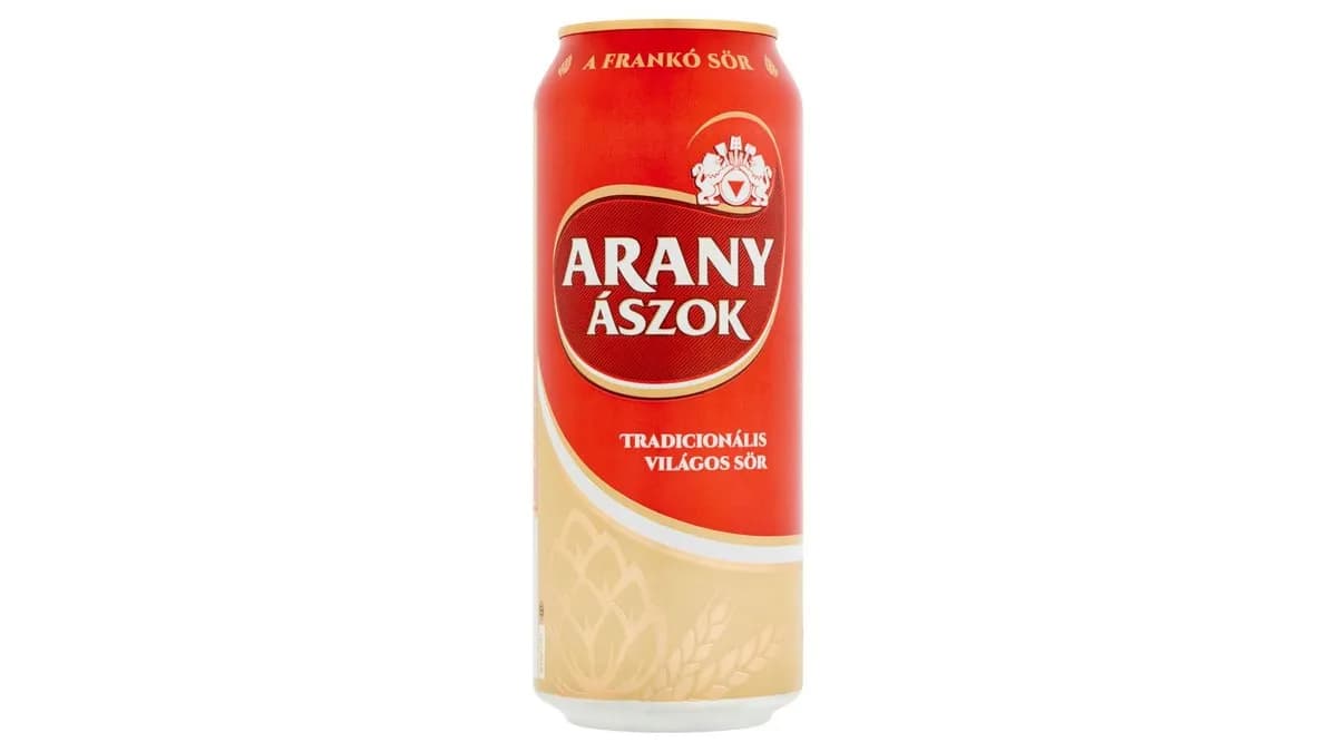 Arany Ászok világos sör 4,3% 0,5 l