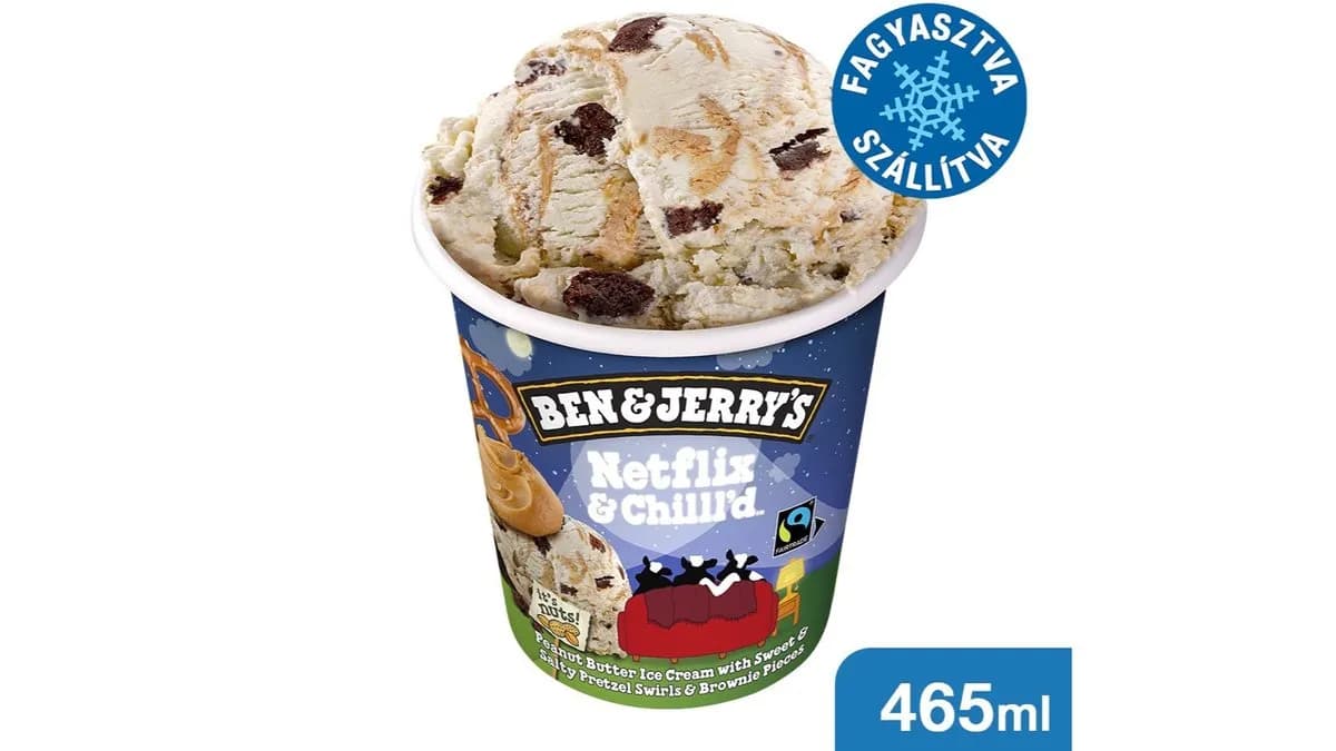 Ben & Jerry's Netflix & Chill'd Ice Cream 465ml