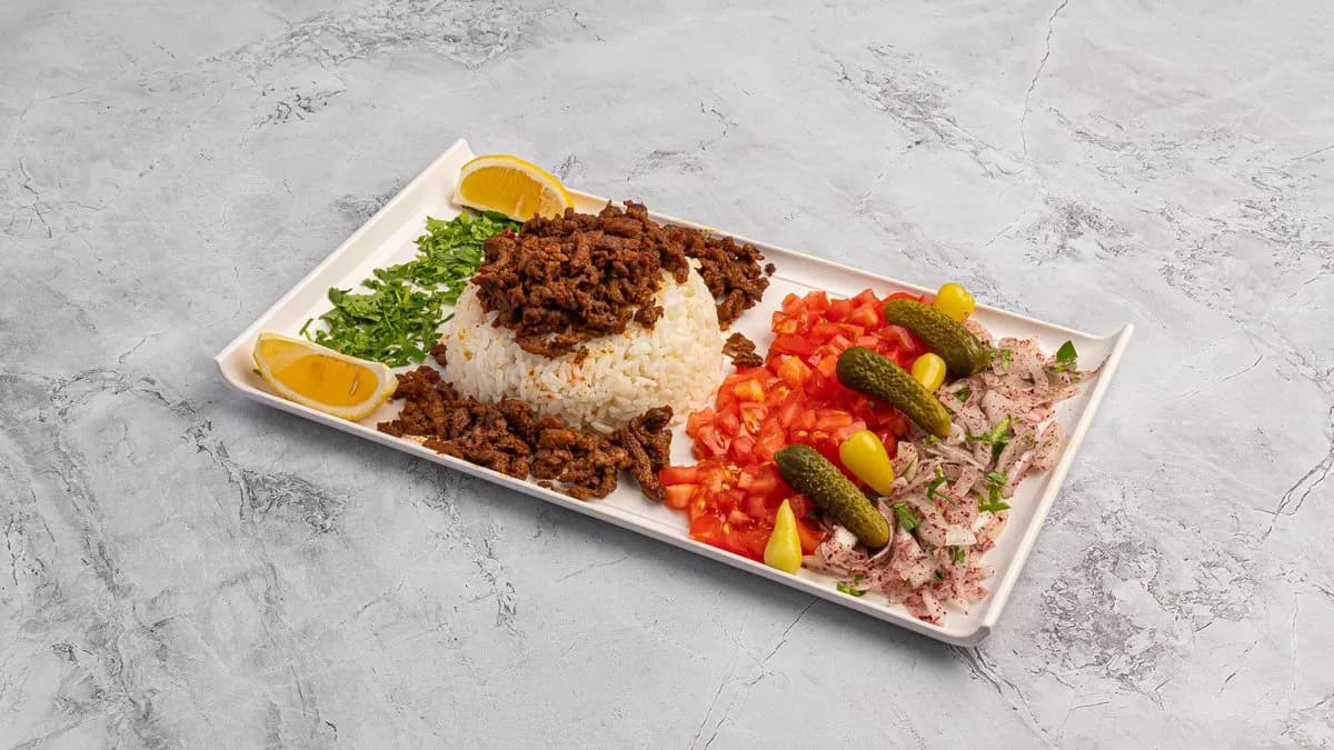 Tantuni Box & Rice (Beef)