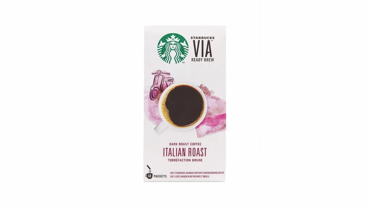 Starbucks Italian Roast™ VIA® mikroőrleményű kávé