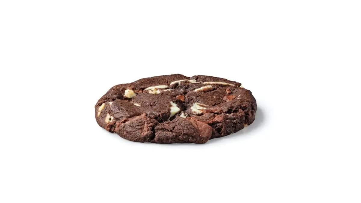 Keksz fehércsokolédé darabokkal