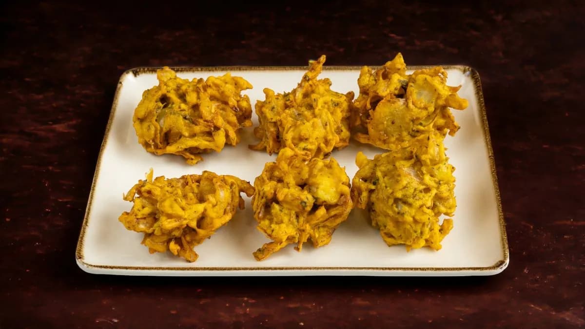 9. Onion Bhajia