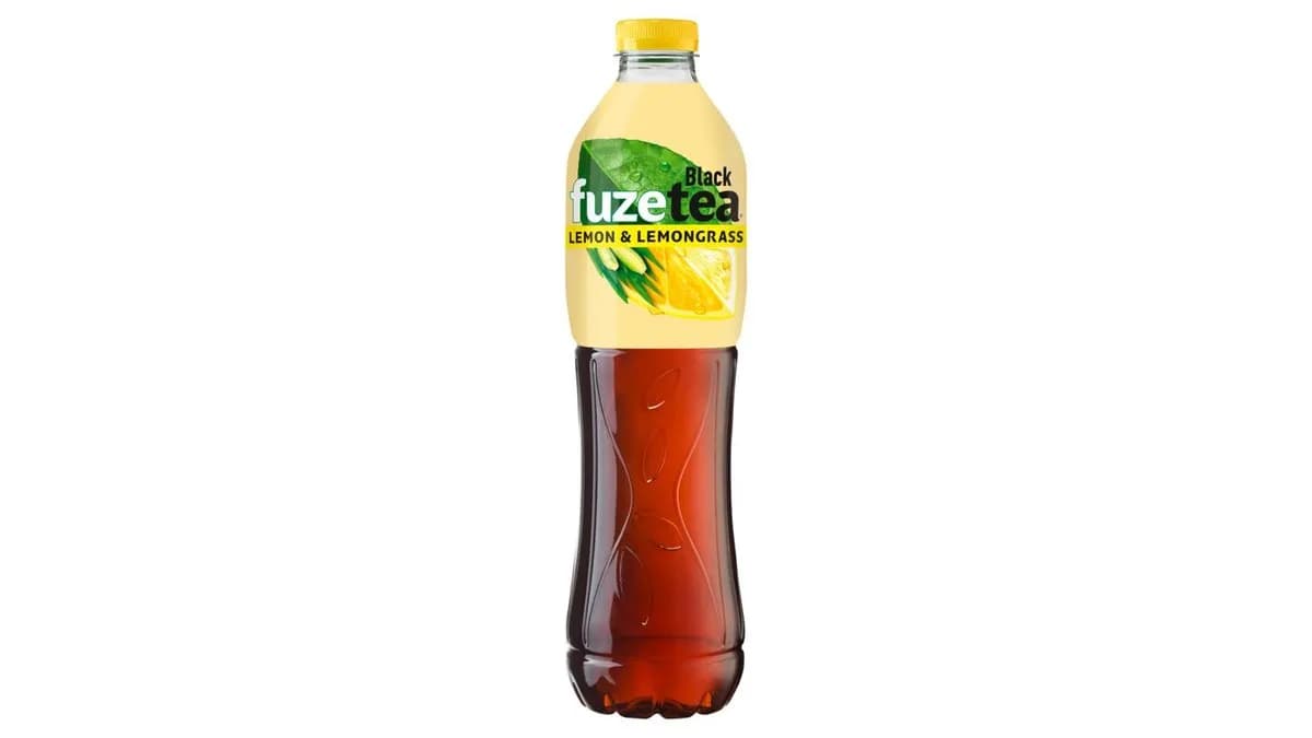 Fuze tea black lemon lemongrass 1,5 l