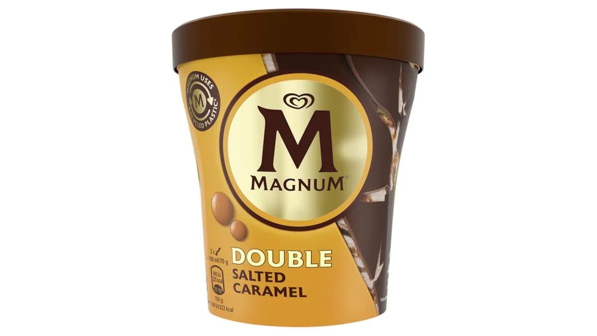 Magnum Poharas Dupla Sós Karamell jégkrém 440ML
