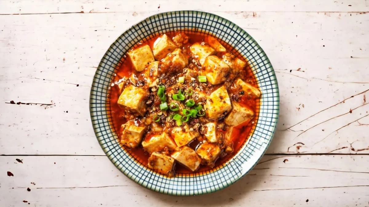 Csípős mapu tofu