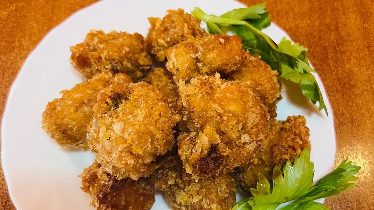 Panírozott csirkecombhús