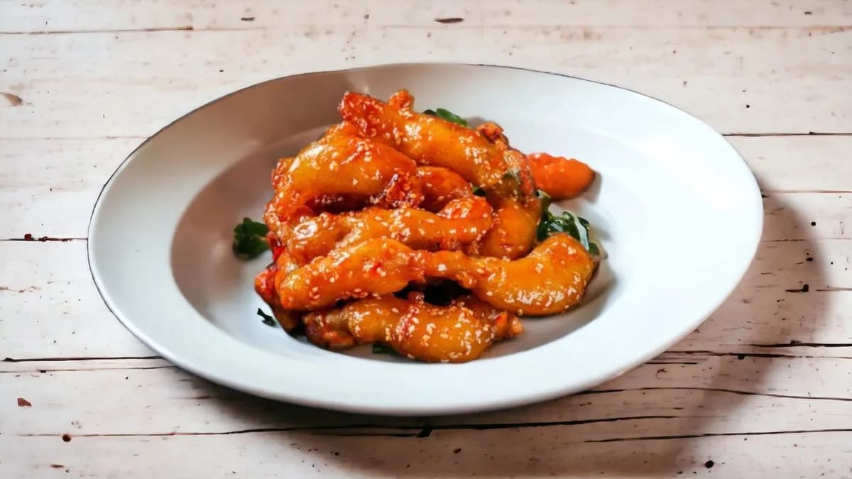 Szezámmagos csirkehús