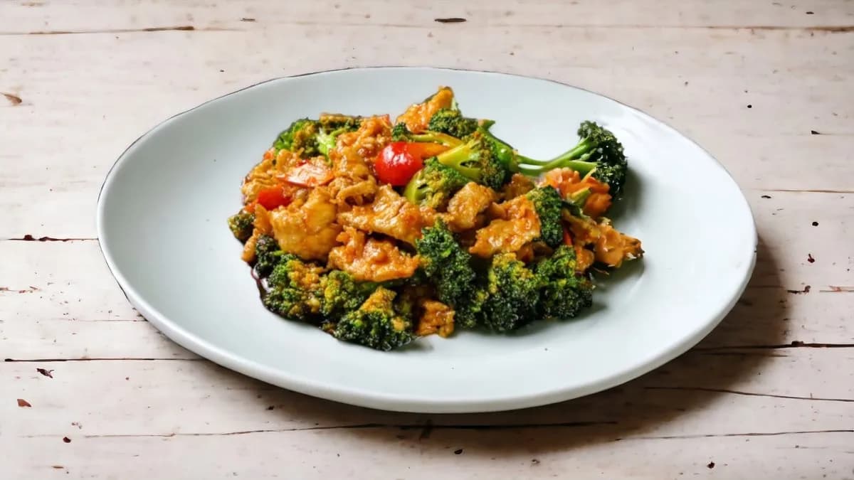 Brokkolis csirkehús