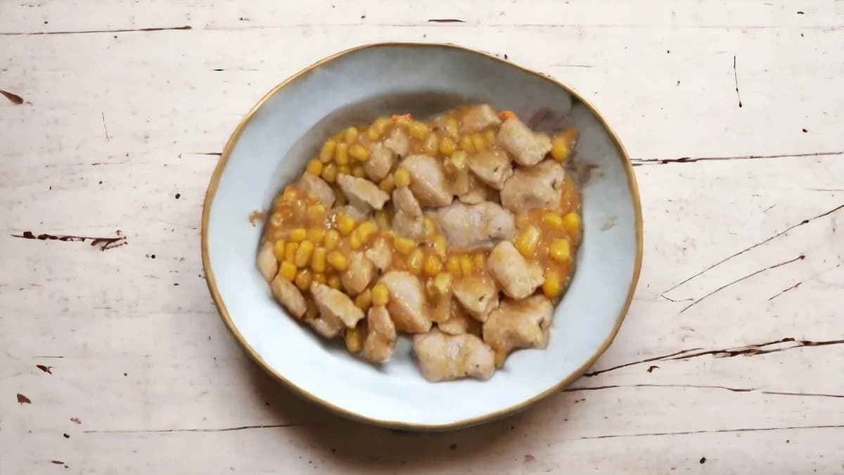 Kukoricás csirkehús