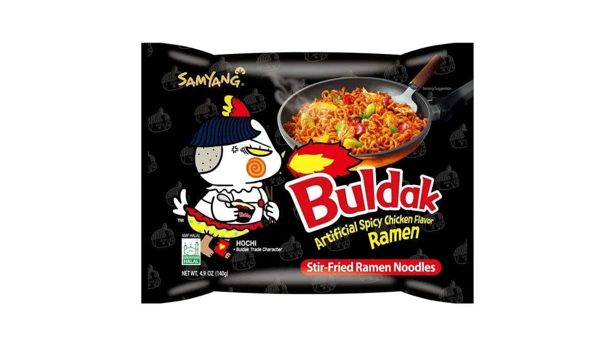 Buldak Spicy Chicken Flavor Ramen (HALAL)