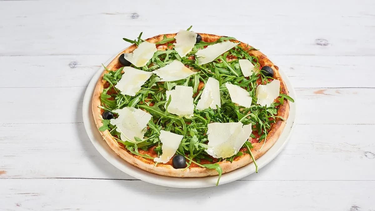Rucola e parmigiano Pizza