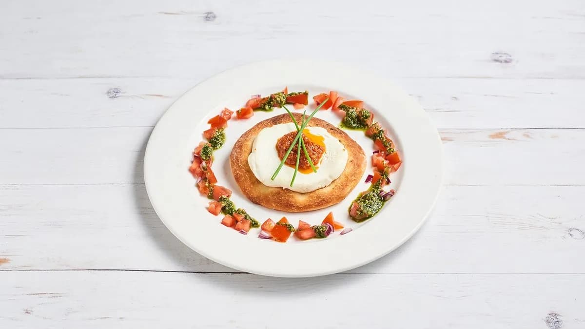 Kemencében sült kecskesajt