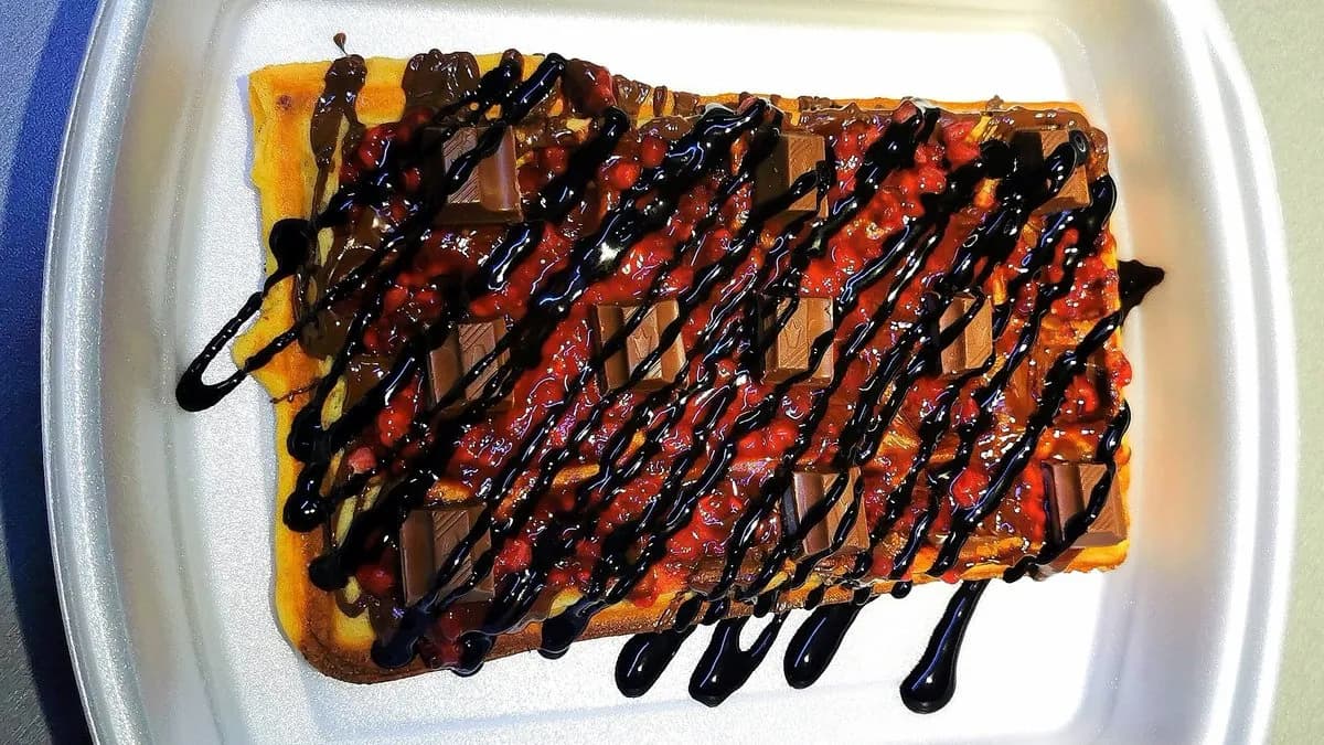 Sima Gofri Nut/málna/Kinder/csoki ont