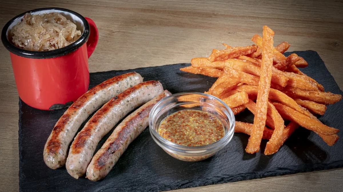 Grillezett Bajor kolbász(3db)