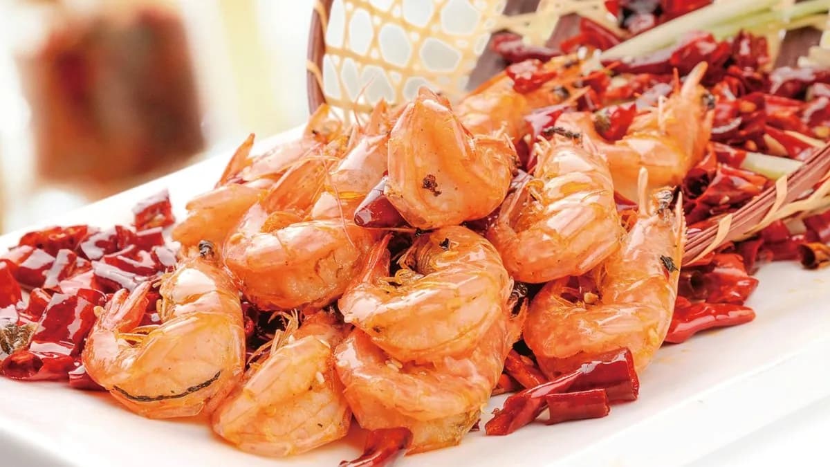 D10 Illatos, fűszeres garnélarák