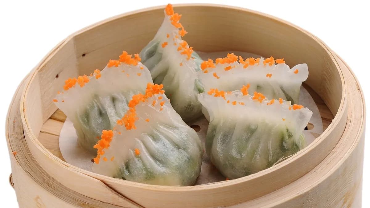 C3. Gőzölt zöldséges rák Dim Sum