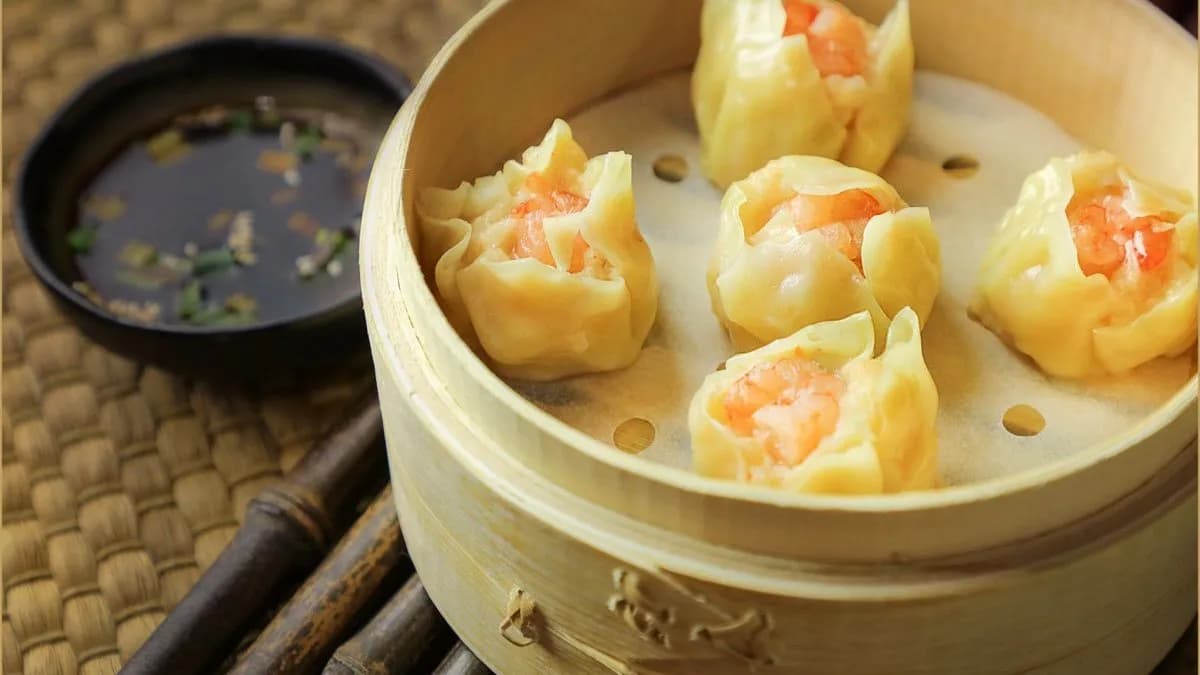 C2. Gőzölt shaomai rákkal