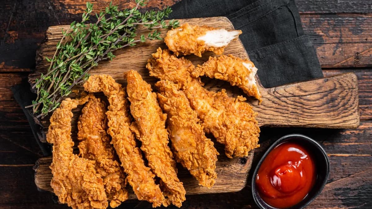 Sült Csirkemell Csíkok 8Db