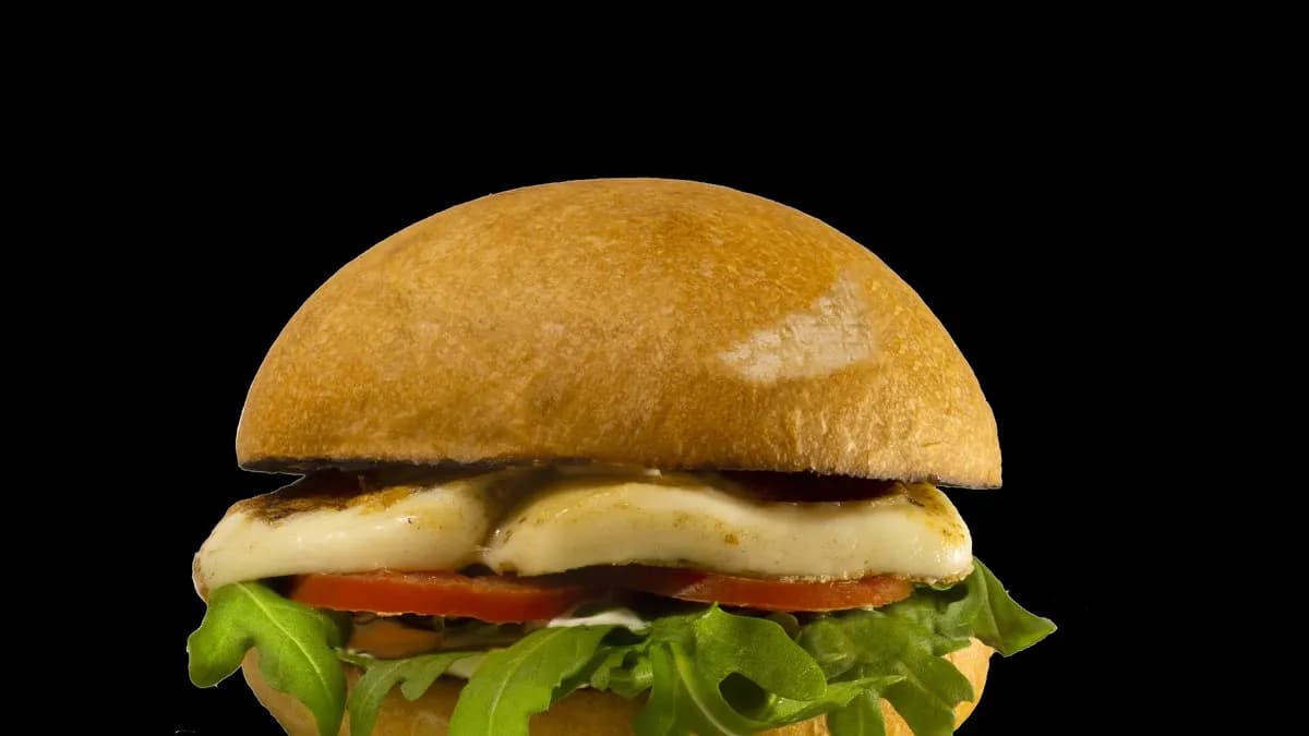 Junior Kecskesajt Burger