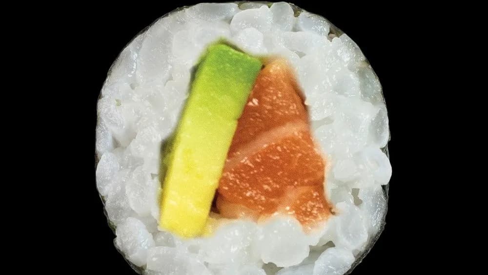 Lazac, avokádó maki (6db | 6pcs)