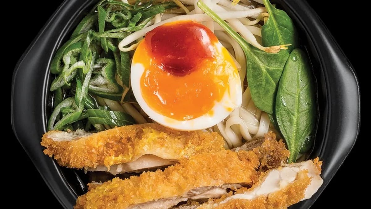 Ramen leves pankó bundás csirkemellel