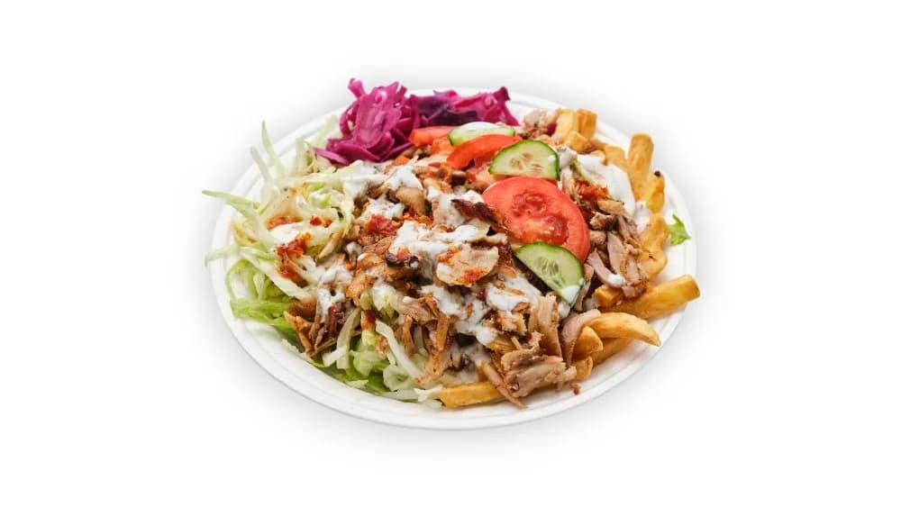 Gyros tál saláta nélkül