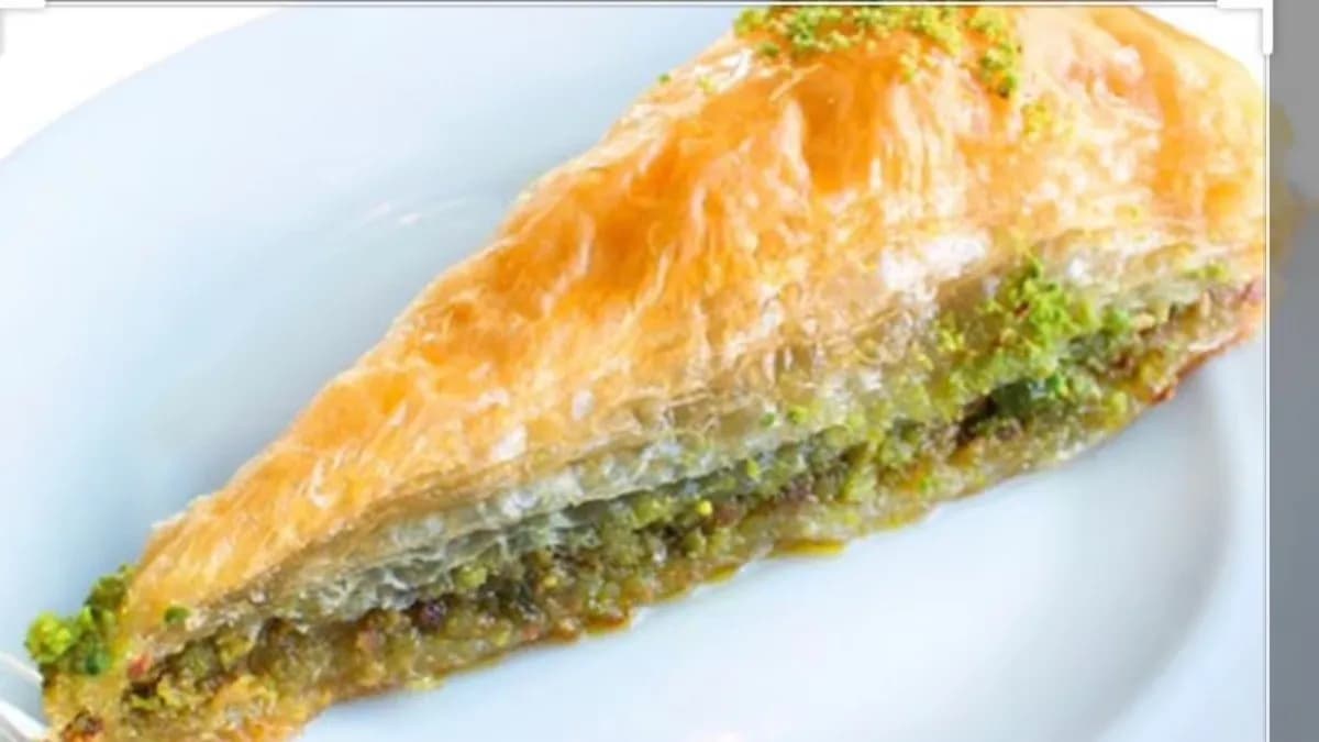 pistacias baklawa