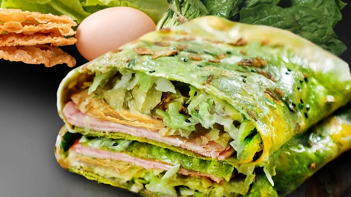 Spenót bing / Spinach bing