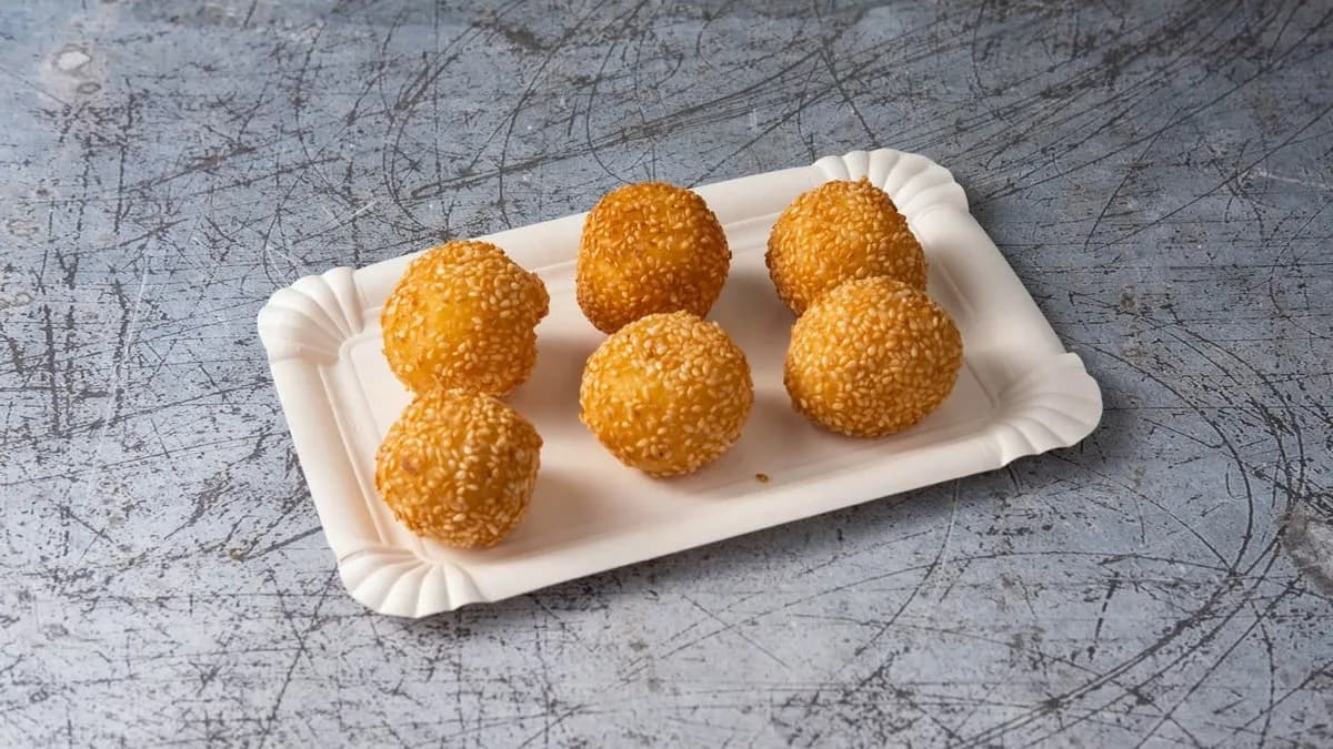 Sült szezámmag gombóc (5db)