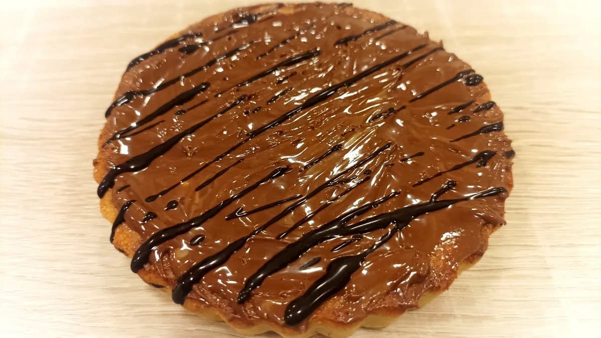 Nutellás mogyoróvajas pite