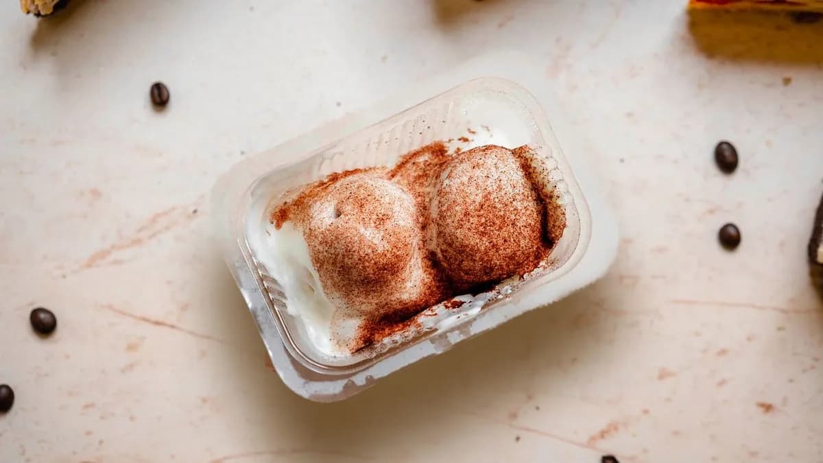 Fehércsokis Profiterol