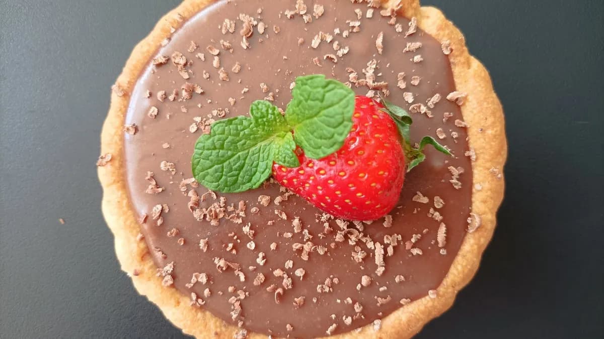 Rumos csokoládés pite