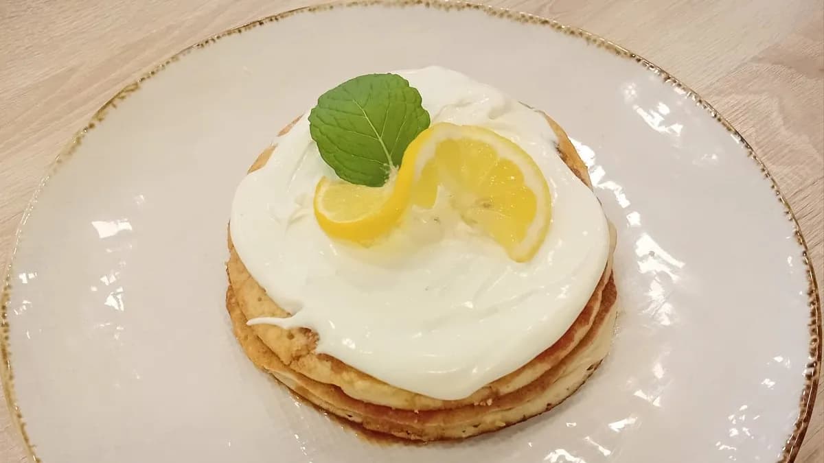 Citromos ricottás amerikai palacsinta
