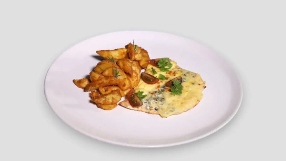 Kemencés juhturós, márványsajtos szelet