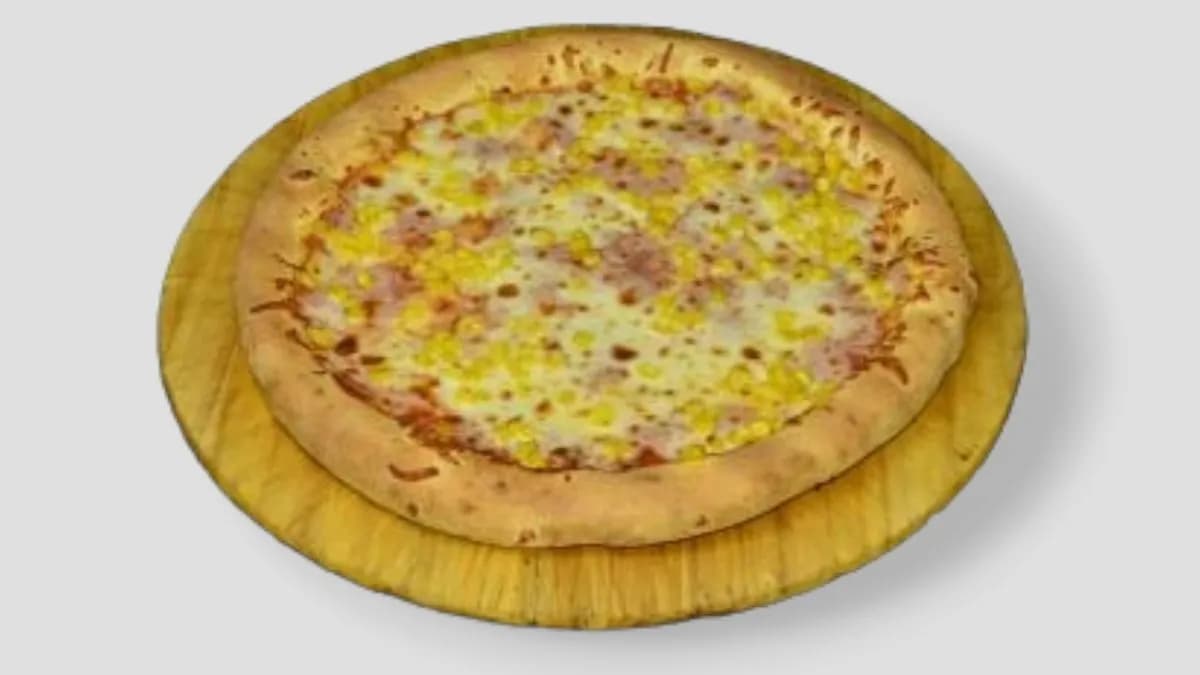 Sonkás normál pizza 24 cm