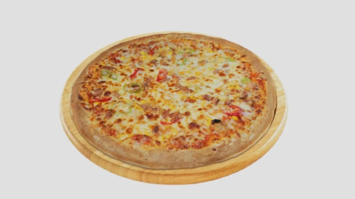 Chili con came normál pizza 24 cm