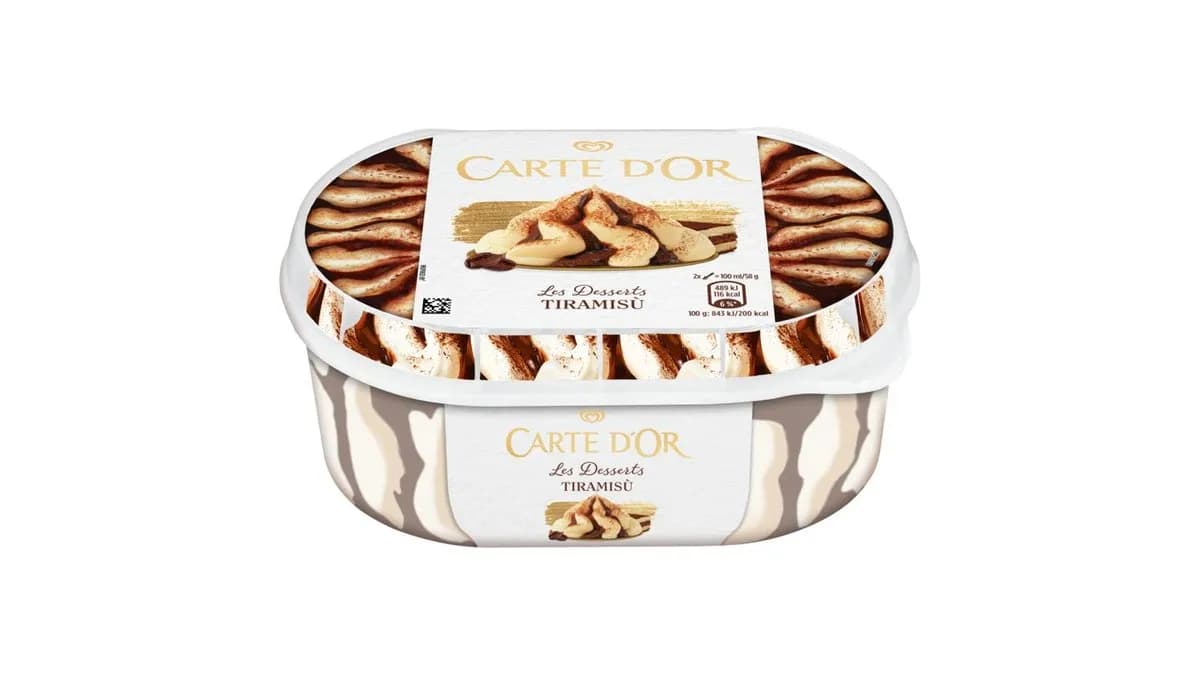 Carte D'Or Tiramisu Jégkrém 900 ml