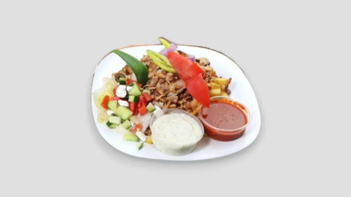 1 kg - os görög gyros tál