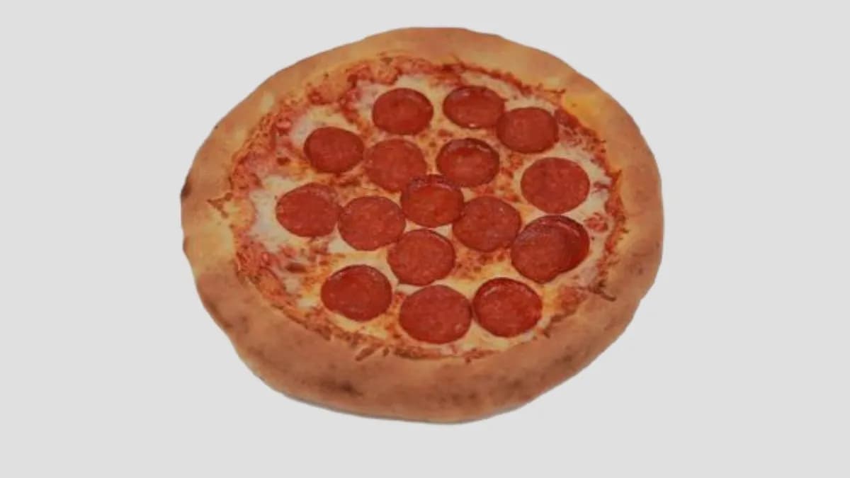 Szalámis turbo extrém pizza 24 cm