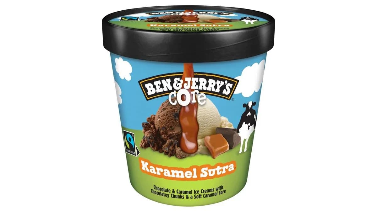Ben & Jerry's Karamel Sutra Ice Cream 465ml