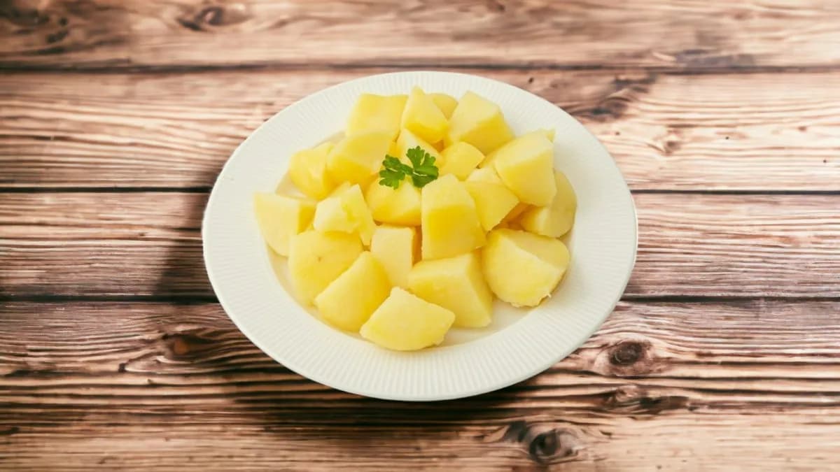 Főtt burgonya