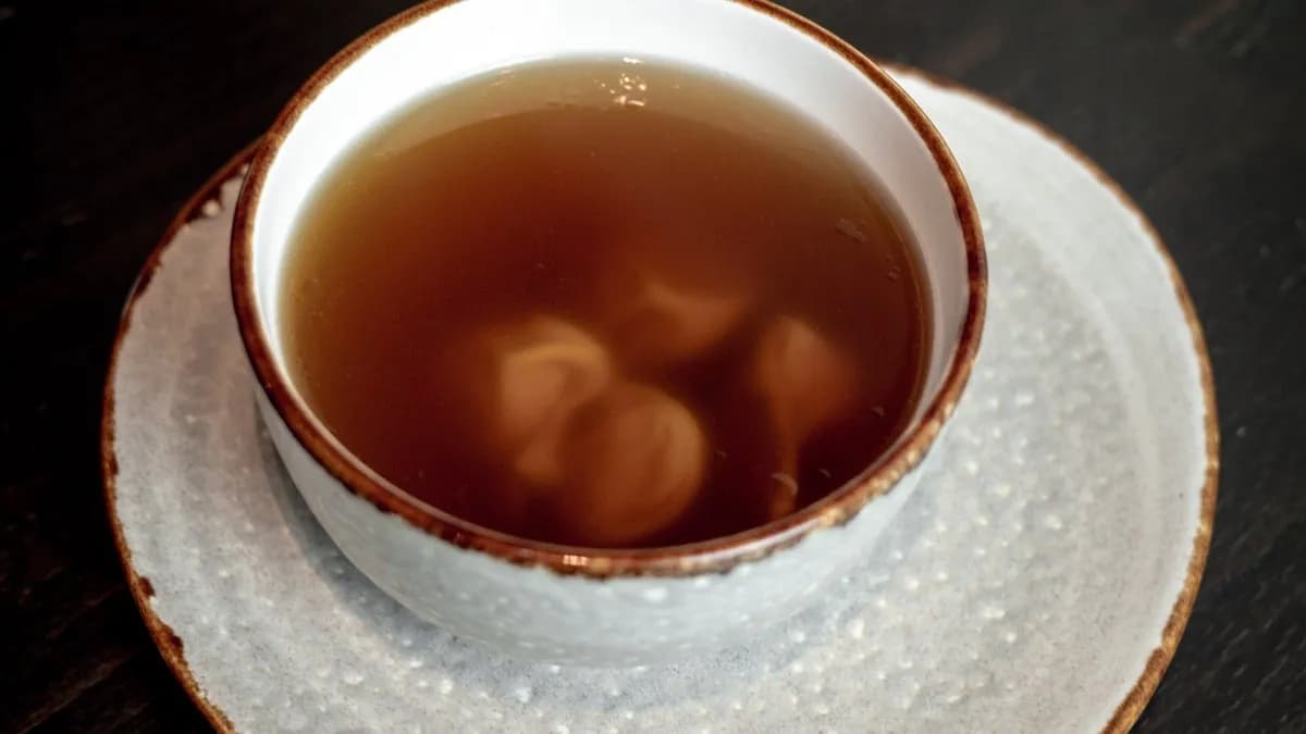 Marhahúsleves mortadellával töltött tortellinivel