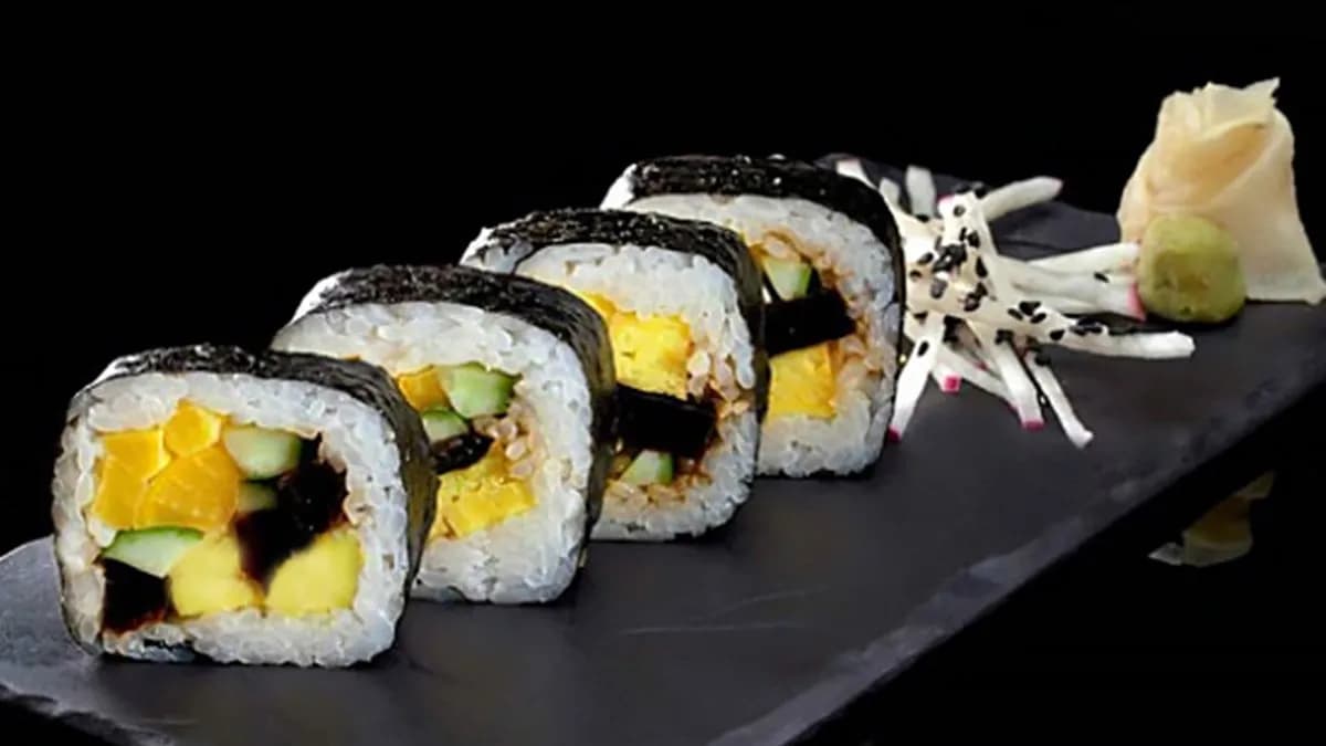 F1. Vegetáriánus futo maki