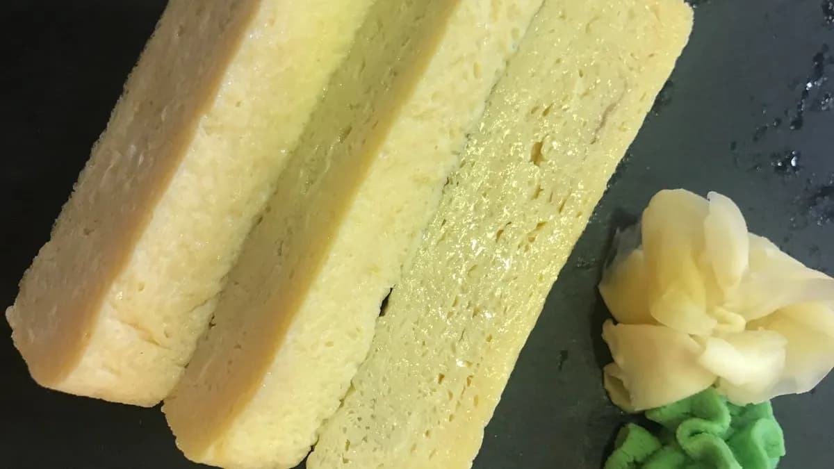 Japanese omelett - TAMAGOYAKI Sashimi (3 db)