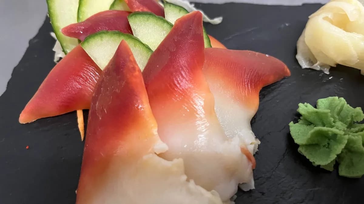 Hokkigai sashimi (6 db)