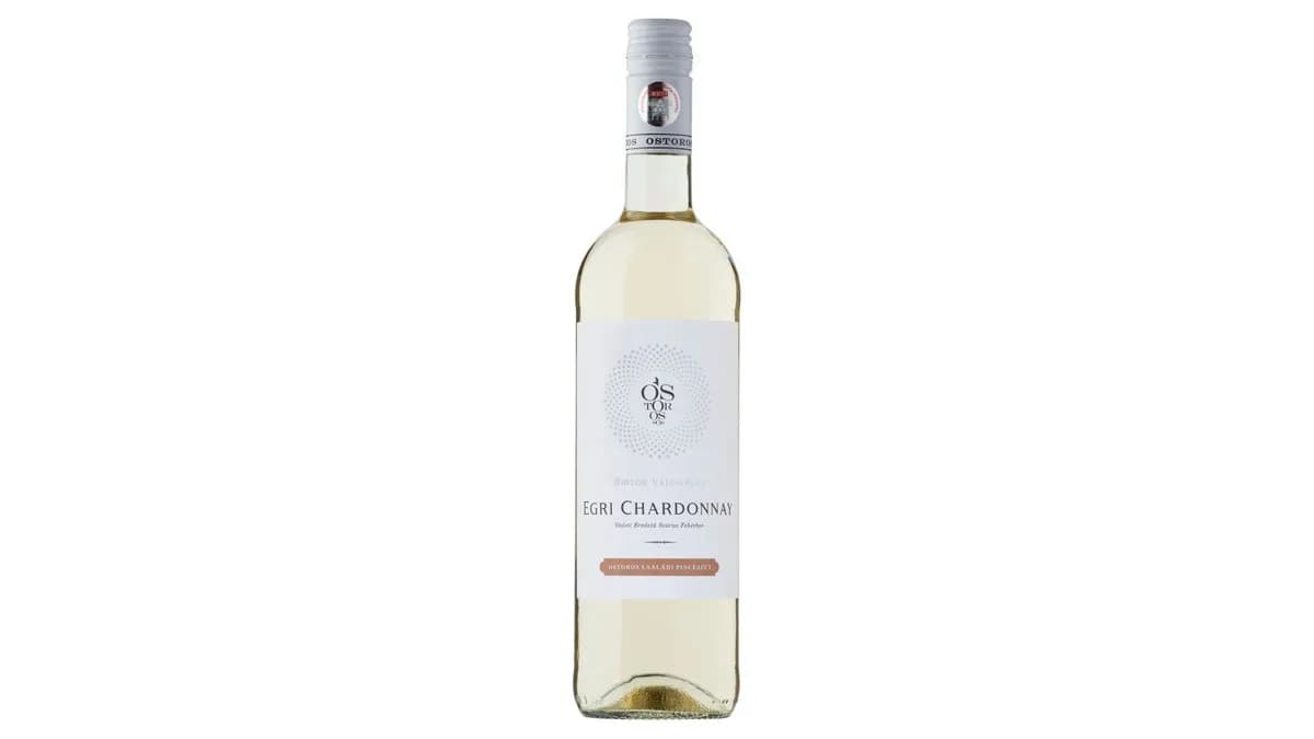 Ostorosbor Egri Chardonnay száraz fehérbor 12,5% 750 ml